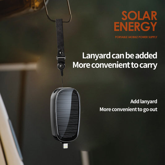 Portable Mini Solar Power Bank Charger for Outdoor User