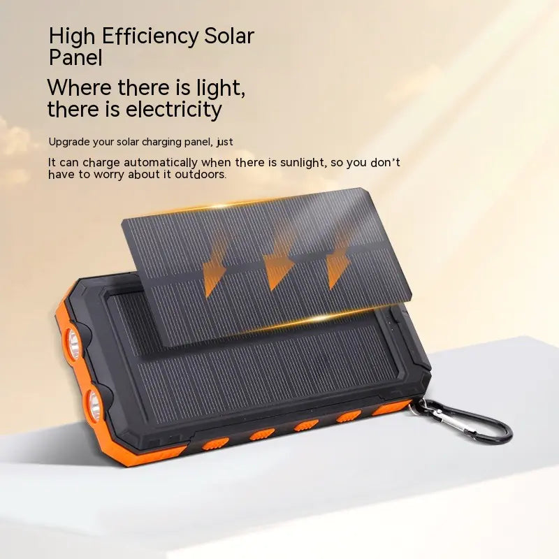 Waterproof Solar Power Bank 20000mAh