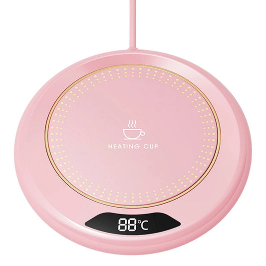 USB Cup Warmer Milk Tea Water Heating Pad Electric Coffee Mug Heating Coaster 3 Gears Constant Thermostatic Hot Plate Cup Heater