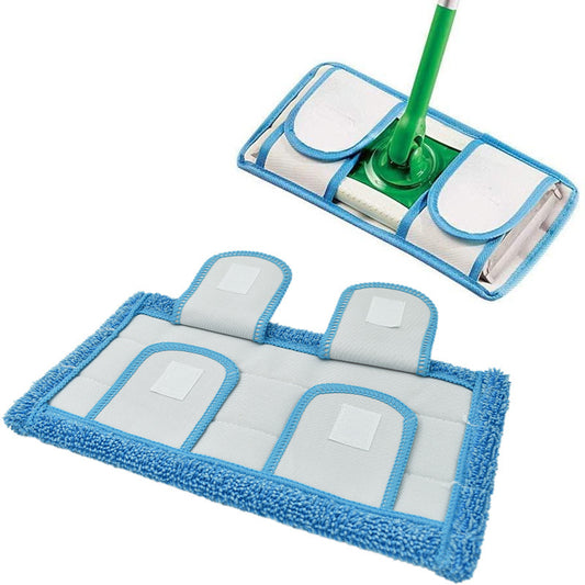 Microfiber Mop Pad Flat Hook-On